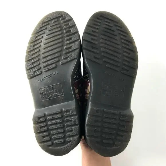 Dr Martens 8065 Darcy Floral Double Buckle Maryjane Shoes Women’s 5 - Picture 7 of 8